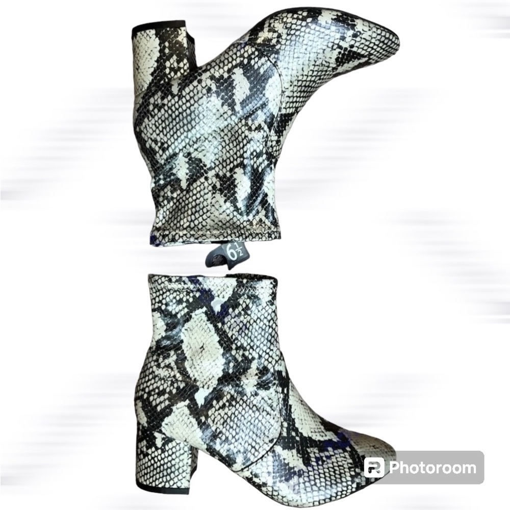 Snakeskin Boots by Time and Tru